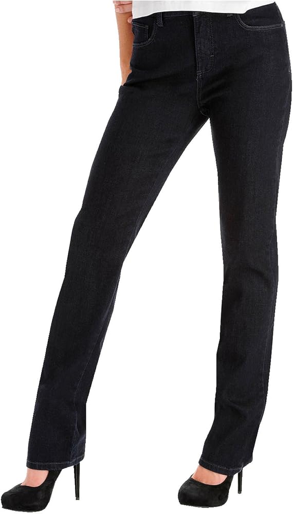 LEE Women's Instantly Slims Classic Relaxed Fit Monroe Straight
